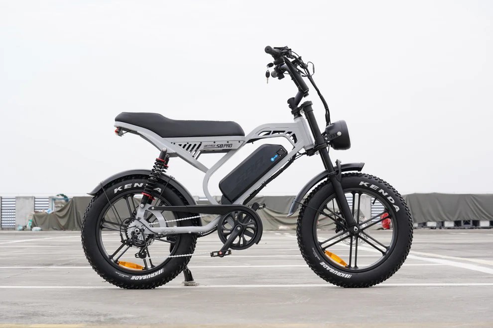 S8 Vintage Power 750W – Vélo électrique 50 km/h, style premium — Casablanca, Maroc
